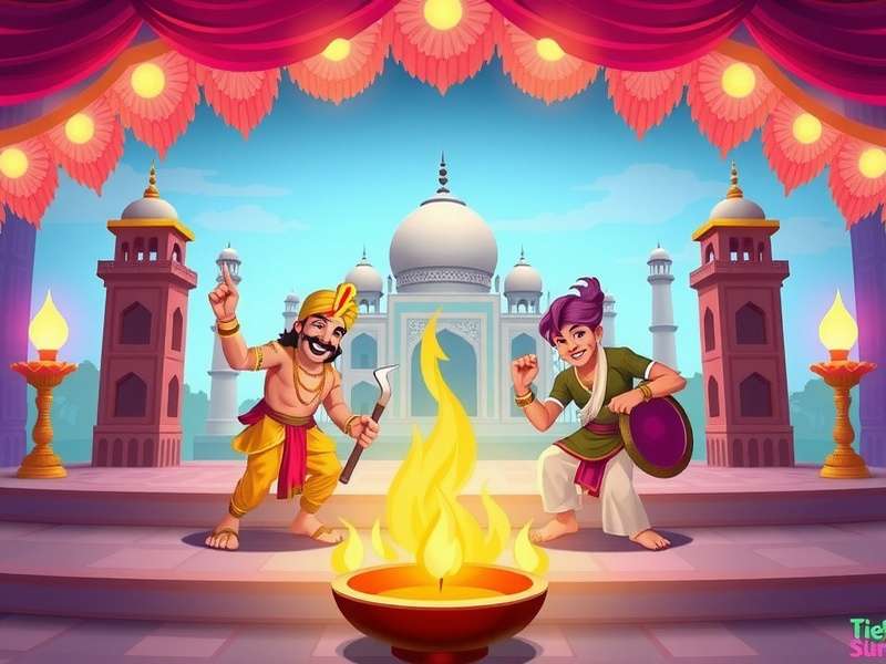 Diwali event in Elite Taj Smashers